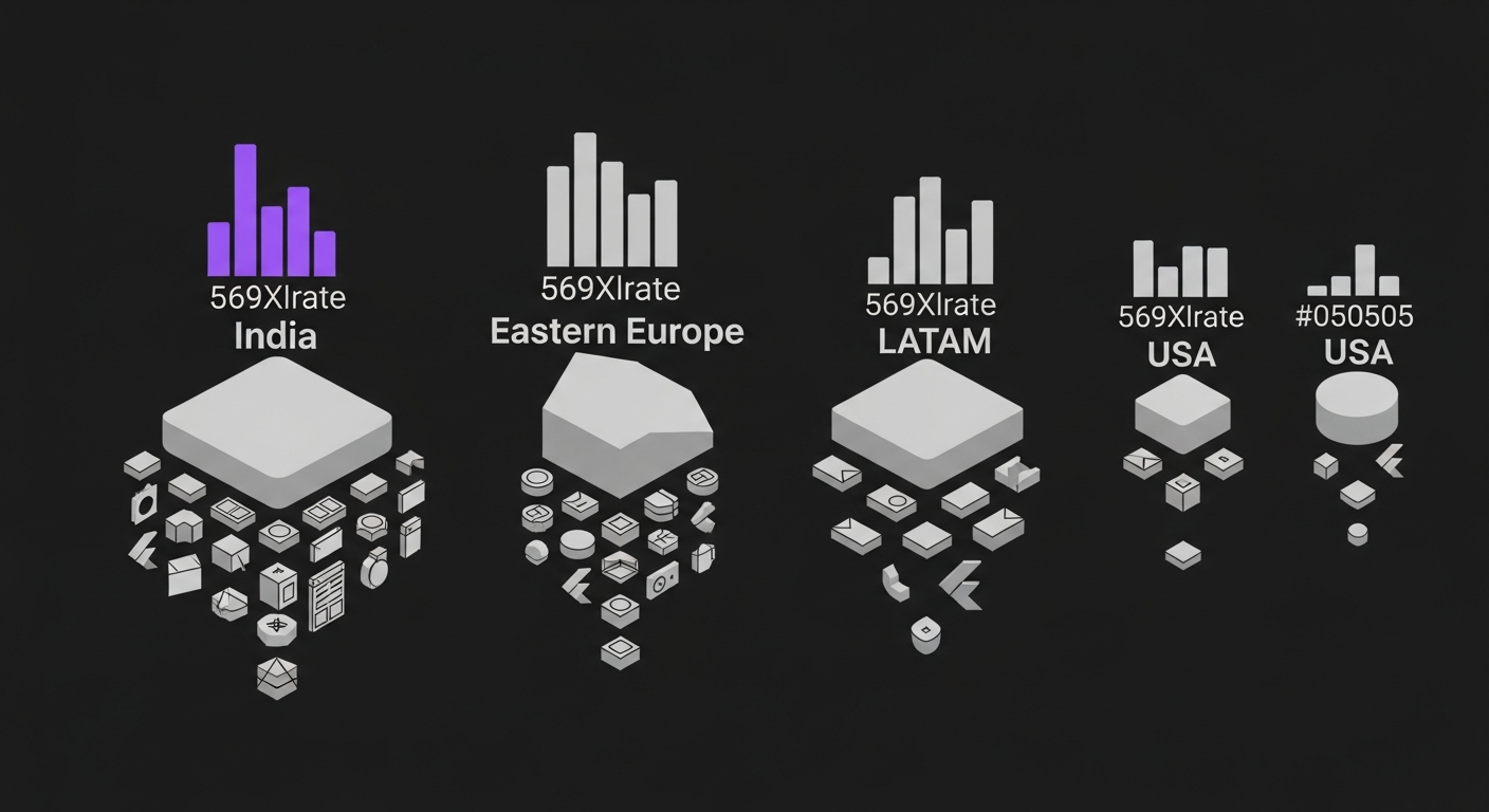 Flutter Developer Hourly Rates 2026: India vs US vs Eastern Europe vs LATAM — cover image