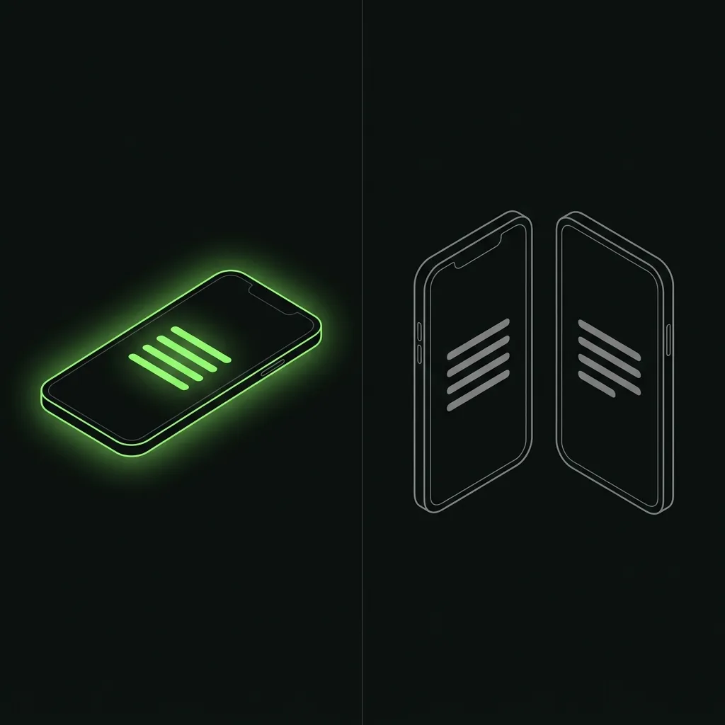 Flutter vs Native iOS/Android in 2026 — Cost, Speed, Quality — cover image